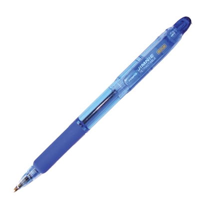 Изображение Lodīšu pildspalva ZEBRA JIMNIE RETRACTABLE 0.7mm, zila