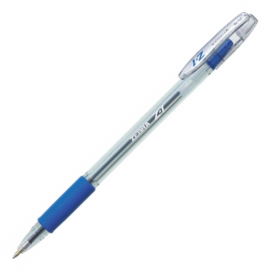 Picture of Lodīšu pildspalva ZEBRA Z-1 0.7mm, zila, tinte uz eļļas bāzes