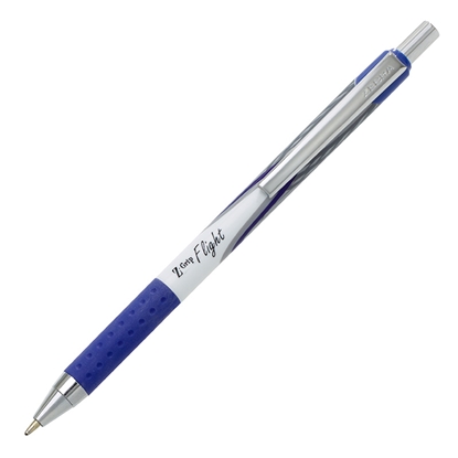 Attēls no Lodīšu pildspalva ZEBRA Z-GRIP FLIGHT 1.2mm zila tinte