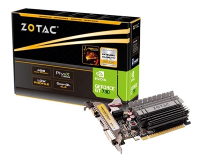 Picture of ZOTAC GeForce GT 730 4GB