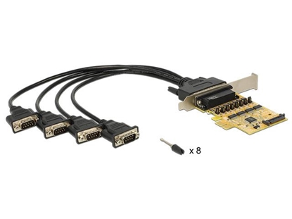 Изображение Delock PCI Express Card - 4 x Serial with voltage supply
