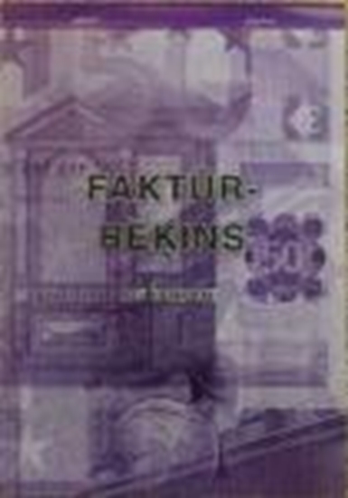 Picture of Faktūrrēķins A5 2-kārt. 25 kompl.