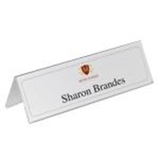 Изображение Galda personas karte 105/210x297mm DURABLE,  caurspīdīga