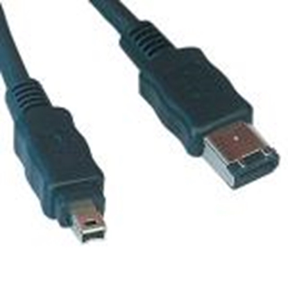 Изображение Kabelis IEEE 1394 6pin/4pin 1.8m Gembird