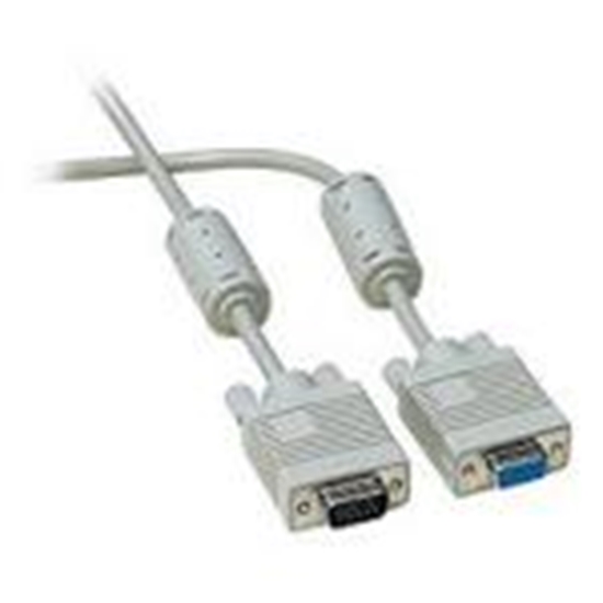 Изображение Kabelis VGA 5m. pagarinatais 15M/15F ferrite Gembird