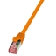 Picture of LogiLink Patchcord Cat.6A, S/FTP, 5m, pomaraczowy (CQ3078S)