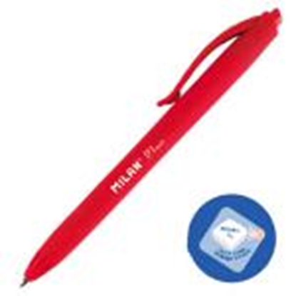 Picture of Pildspalva lodīšu P1 touch 1.0mm,  sarkana,  MILAN