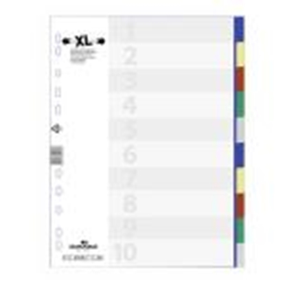 Picture of Sadalītājs A4/10 krāsas MAXI,  DURABLE