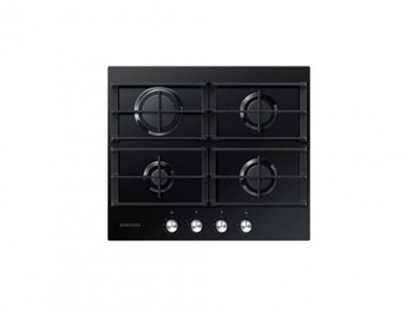 Picture of Samsung NA64H3010AK/ET hob Black Built-in Gas 4 zone(s)