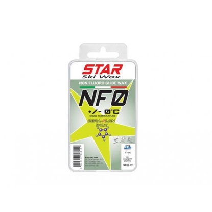 Picture of STAR SKI WAX NF0 [+/- 0 C°] Non Fluoro Cera-Flon Wax 60g / +/- 0 C°