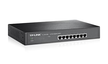 Picture of TP-LINK TL-SG1008 network switch Unmanaged Gigabit Ethernet (10/100/1000) Black