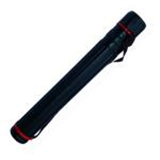 Picture of Tubuss 2 dalīgs D85mm,  L64-108cm,  melns G3535