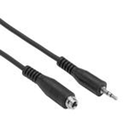 Изображение Adapteris audio 3, 5 uz 2, 5 Stereo plug 10cm. Ednet