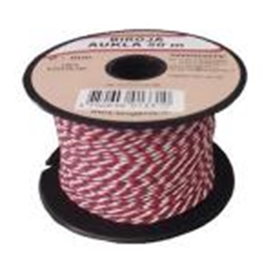 Picture of Aukla biroja 50m x 2mm sarkana-balta (Latvijas karoga) krāsā