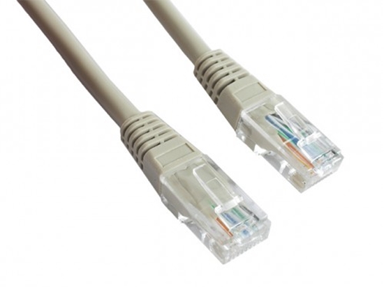 Picture of PATCH CABLE CAT5E UTP 2M/YELLOW PP12-2M/Y GEMBIRD