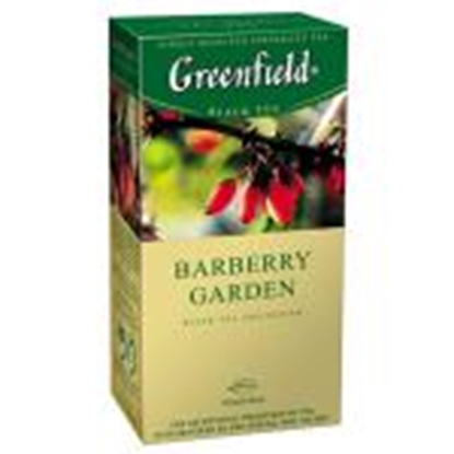 Picture of GREENFIELD Barberry Garden melnā tēja 25x1, 5gr.