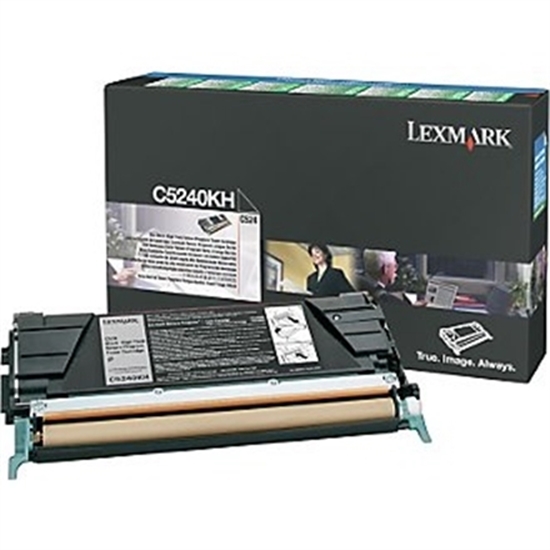 Picture of Lexmark C5240KH toner cartridge 1 pc(s) Original Black