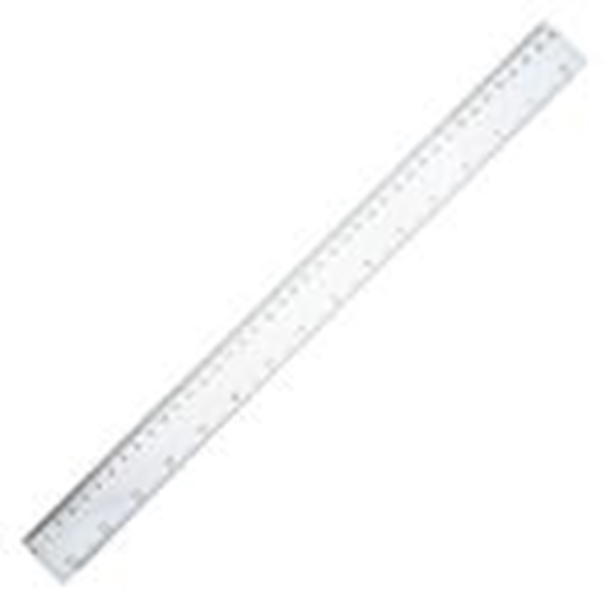 Picture of Lineāls 40cm caurspīdīgs GRAND