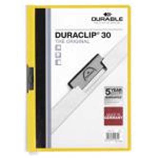 Picture of Mape Duraclip Original 30 DURABLE,  dzeltena