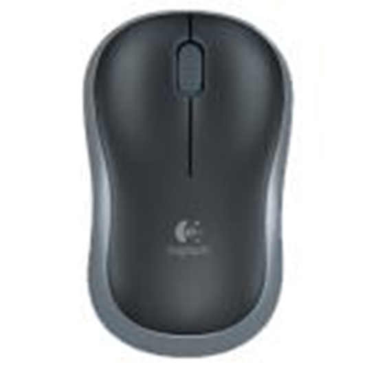 Изображение Pele datora bezvada m185 melna/pelēka Logitech