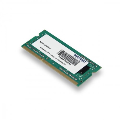 Picture of Pami do laptopa Patriot Signature, SODIMM, DDR3, 4 GB, 1600 MHz, CL11 (PSD34G160081S)