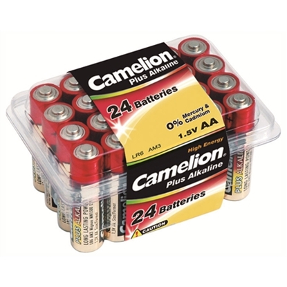 Picture of Camelion | AA/LR6 | Plus Alkaline | 24 pc(s) | LR6-PB24