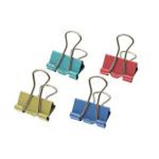 Picture of Klipši papīram 19mm krāsaini(12gab)