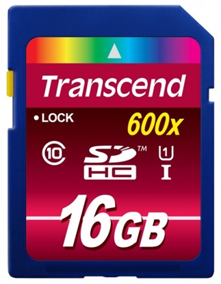 Изображение Transcend SDHC              16GB Class10 UHS-I 600x Ultimate