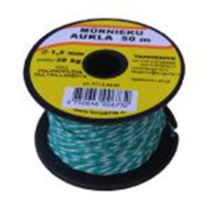 Picture of Vītā aukla 1.5mmx50m zaļa/balta