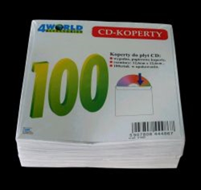 Picture of 4WORLD   CD/DVD paper envelopes, 100 pcs.