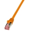 Picture of LogiLink Patchcord Cat.6A, S/FTP, 10m, pomarańczowy (CQ3098S)