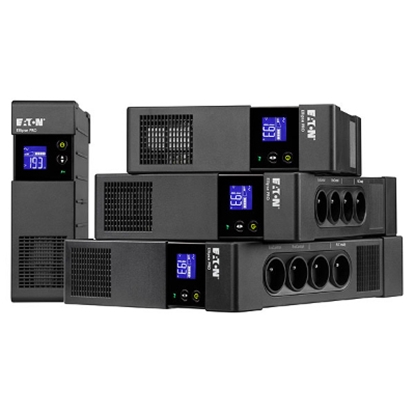 Picture of 850VA/510W UPS, line-interactive, DIN 3+1