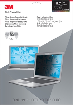 Изображение 3M 17.0" Widescreen Laptop Privacy Filter