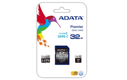 Изображение ADATA Premier SDHC UHS-I U1 Class10 32GB 32GB SDHC Class 10 memory card