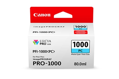 Picture of Canon PFI-1000 PC photo cyan