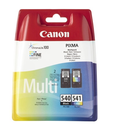 Attēls no Canon PG-540/CL-541 C/M/Y Ink Cartridge Multipack