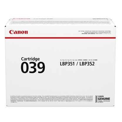 Attēls no Canon Toner Cartridge 039 black