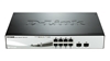 Picture of D-Link DGS-1210-08P network switch Managed L2 Gigabit Ethernet (10/100/1000) Power over Ethernet (PoE) Black