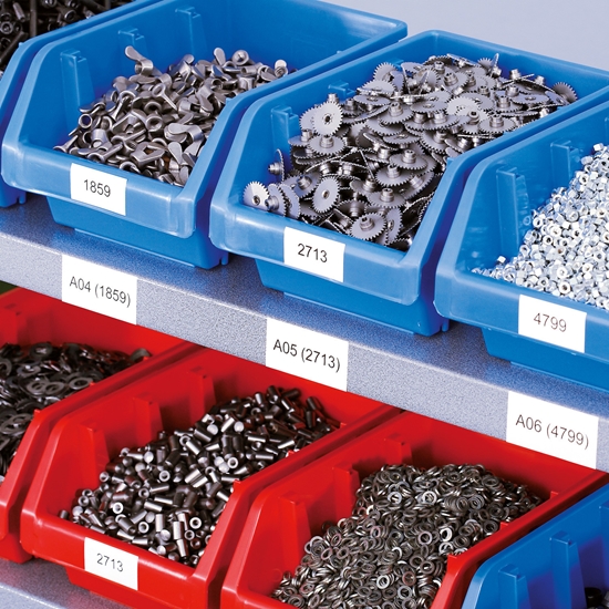 Picture of HERMA Labels hard-wearing A4 105x148 mm white strong adhesion film matt weatherproof 100 pcs.