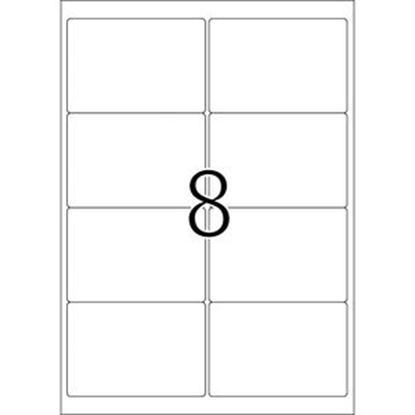 Picture of HERMA Neon labels A4 99.1x67.7 mm luminous green paper matt 160 pcs.