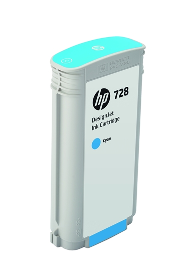 Picture of HP 728 130-ml Cyan DesignJet Ink Cartridge