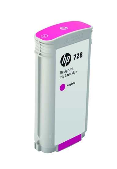 Изображение HP 728 130-ml Magenta DesignJet Ink Cartridge