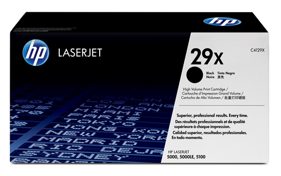 Picture of HP 29X High Yield Black Original LaserJet toner cartridge 1 pc(s)