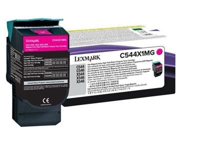 Picture of Lexmark C544X1MG toner cartridge Original magenta