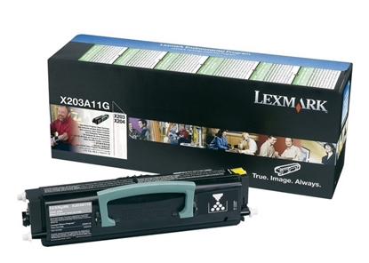 Picture of Lexmark X203A11G toner cartridge 1 pc(s) Original Black
