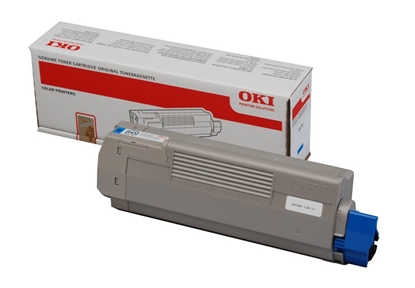 Picture of OKI cartridge cyan for C610 6000 pages