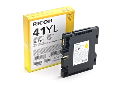 Picture of Ricoh 405768 ink cartridge 1 pc(s) Original Yellow