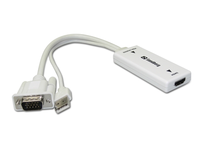 Picture of Sandberg VGA+Audio to HDMI Converter