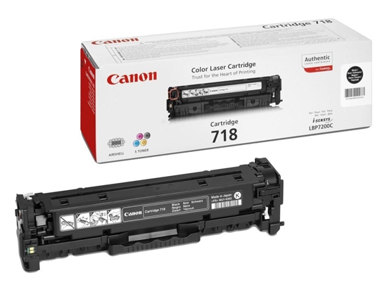 Изображение Canon Toner Cartridge 718 BK black