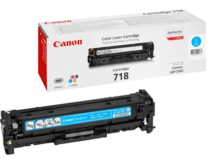 Attēls no Canon Toner Cartridge 718 C cyan